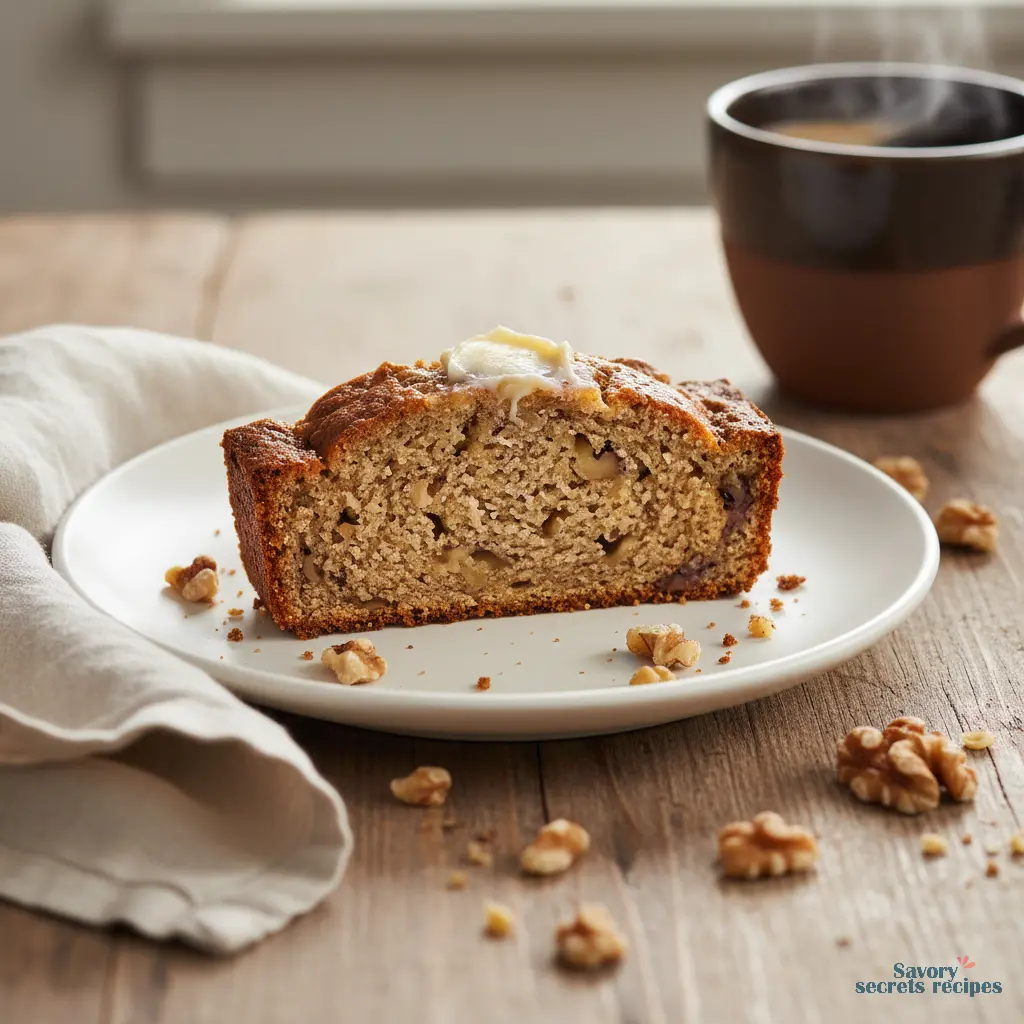 grandma banana bread served