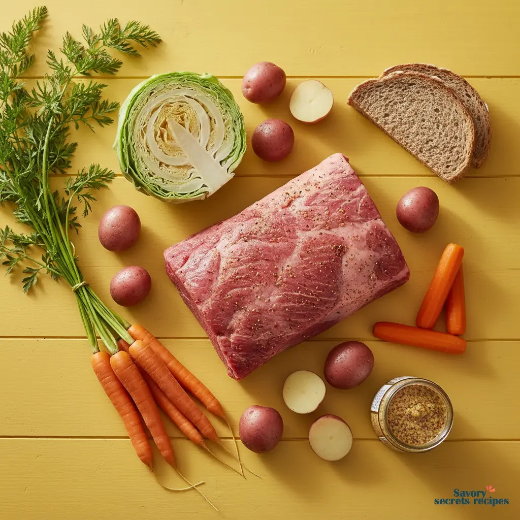 cooking cabbage and potatoes separate from corned beef ingredients