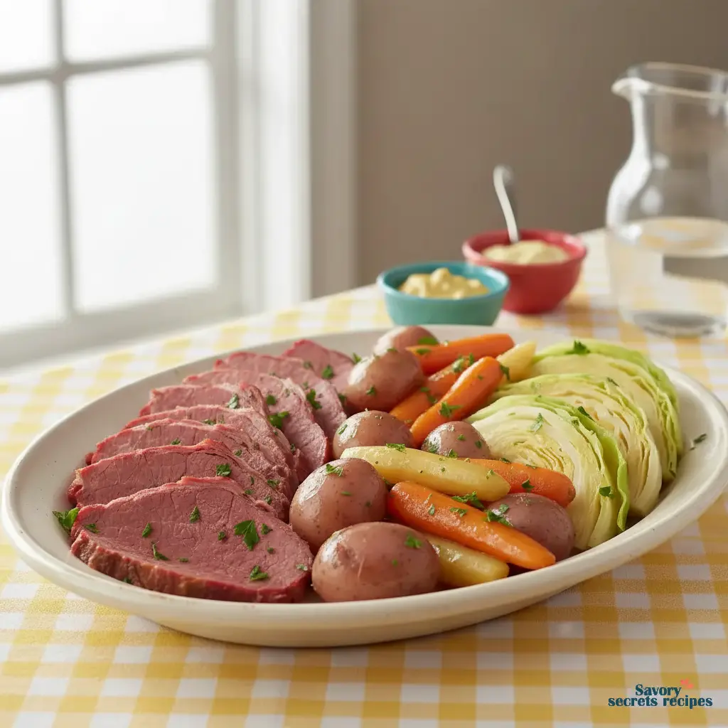 best corned beef and cabbage recipe final dish