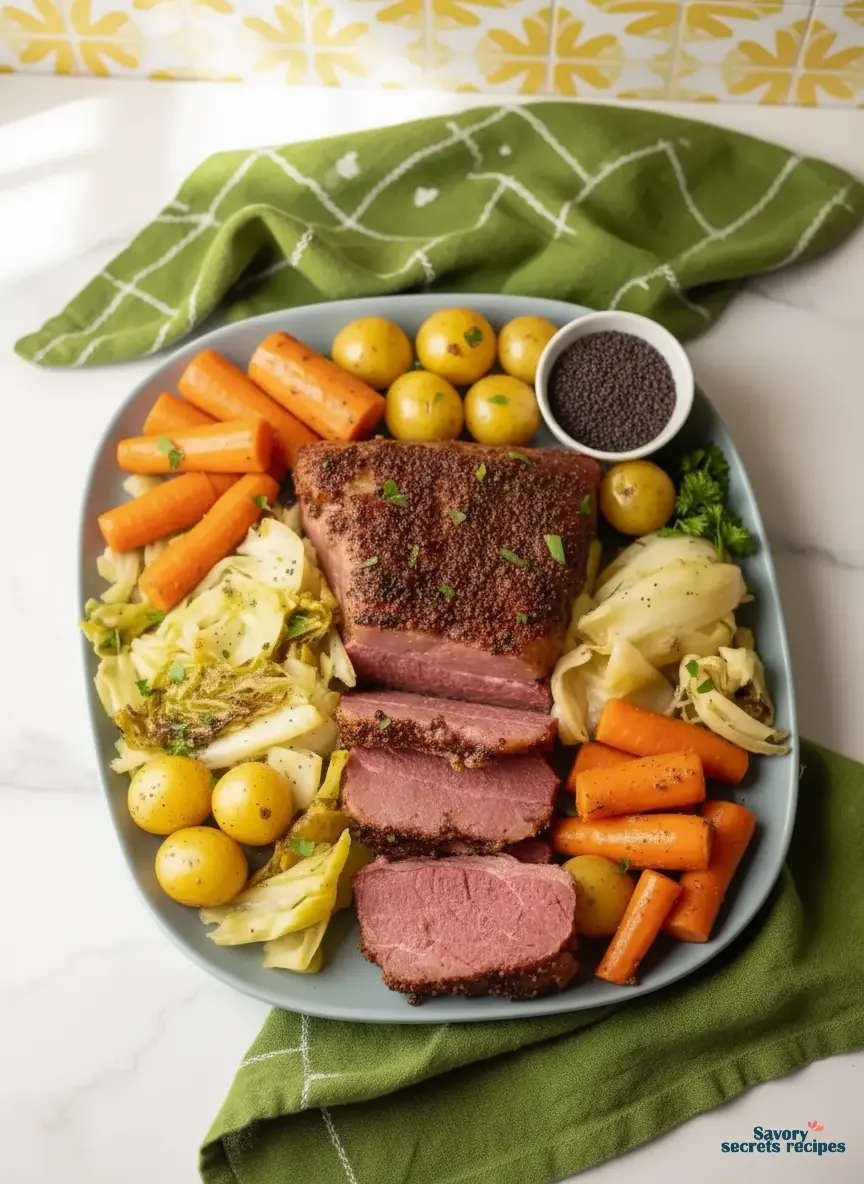 cooking cabbage separately for corned beef final dish