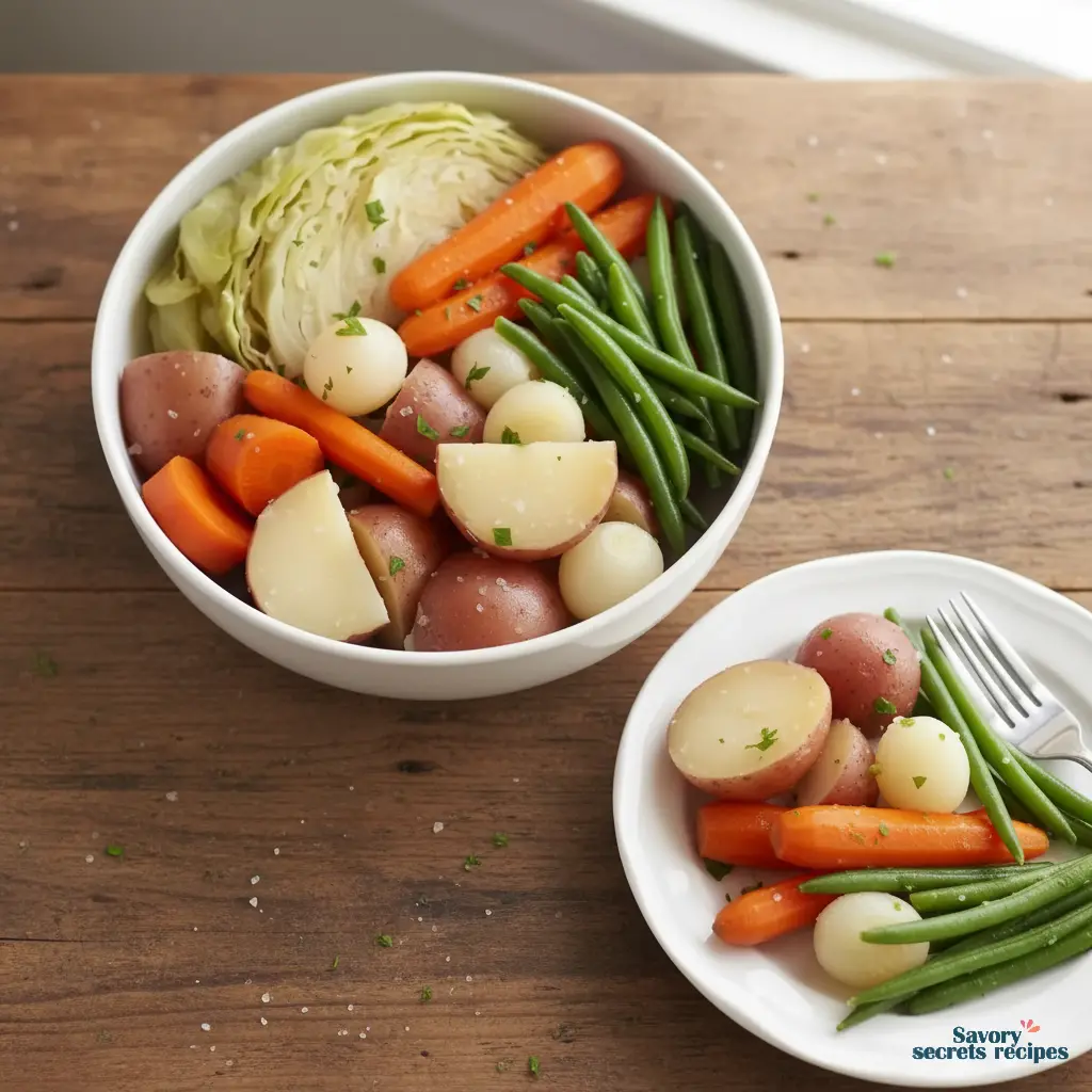 recipes with boiled vegetables final dish