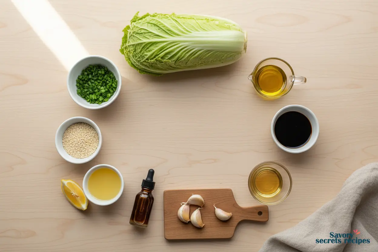 asian napa cabbage recipes ingredients