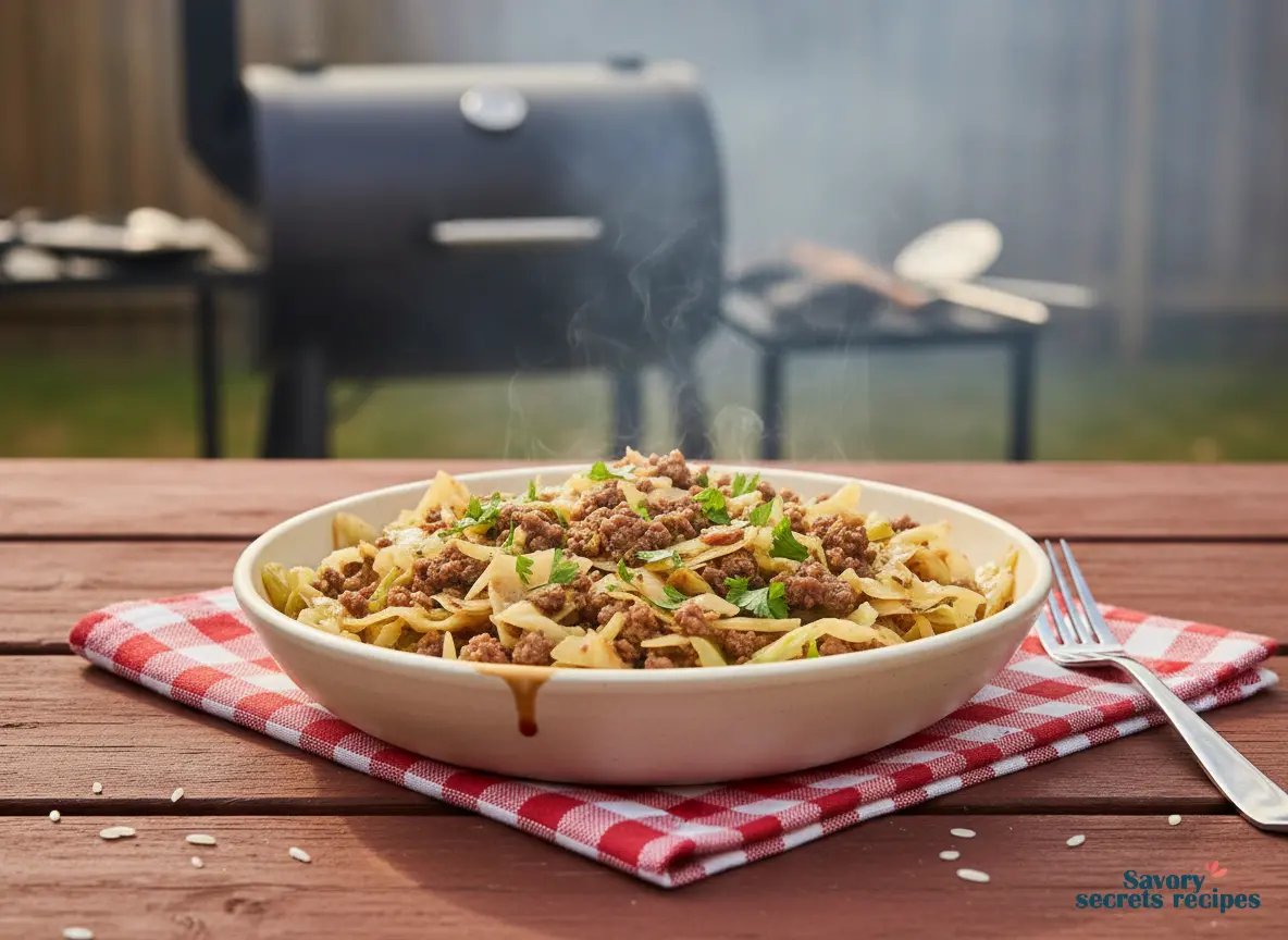 beef cabbage recipe final dish