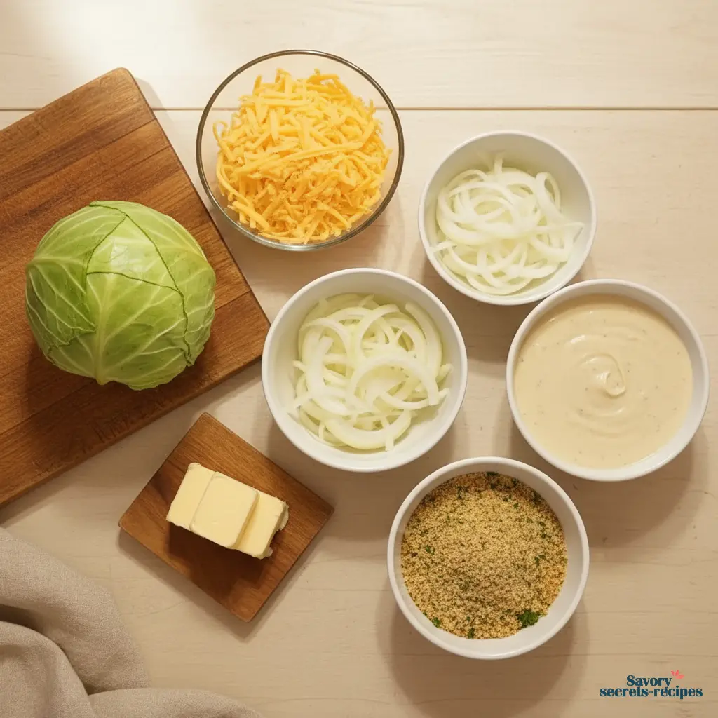 amish cabbage casserole ingredients