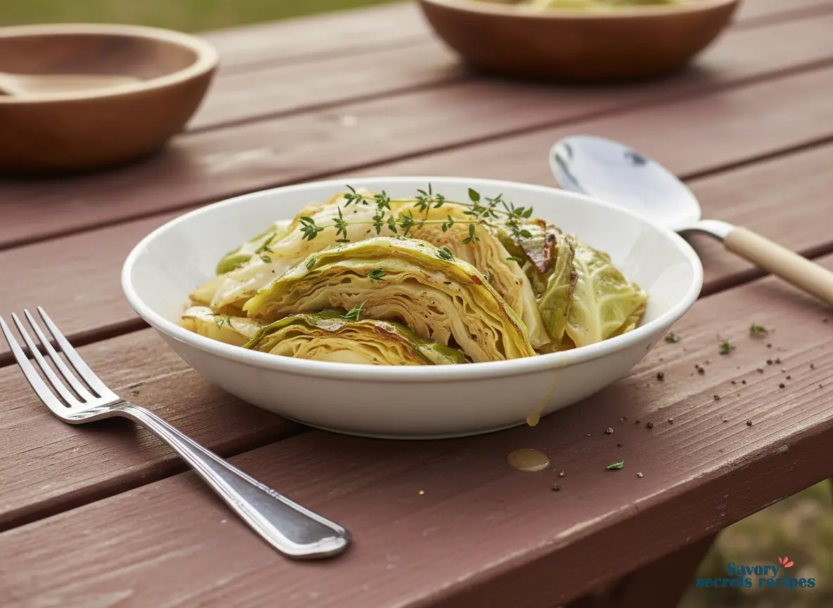 cabbage for new years final dish
