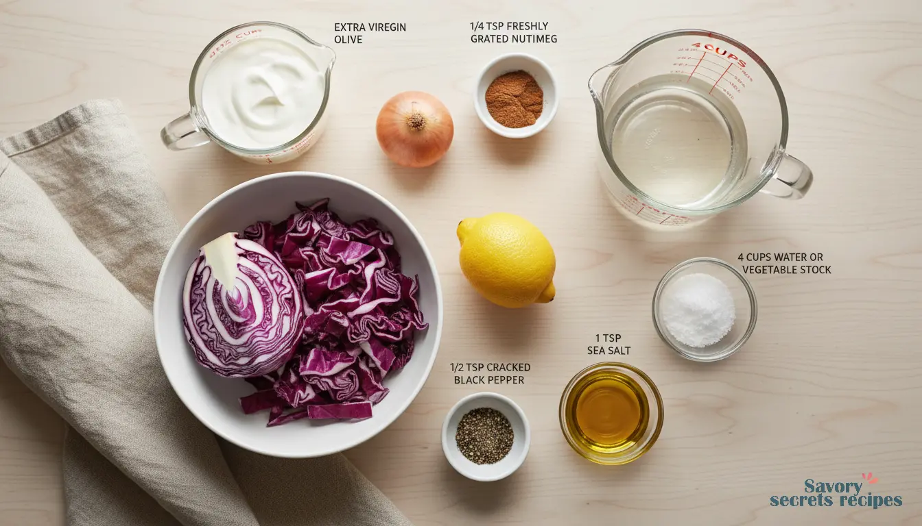 cabbage soup puree ingredients