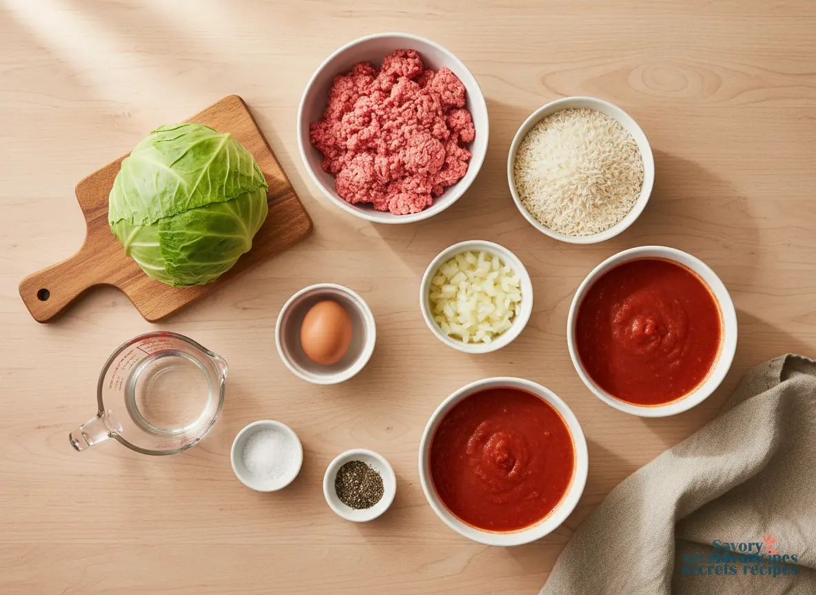 campbell soup cabbage roll recipe ingredients