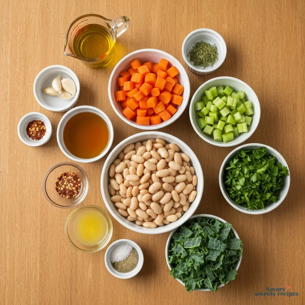 creamy cannellini bean soup ingredients