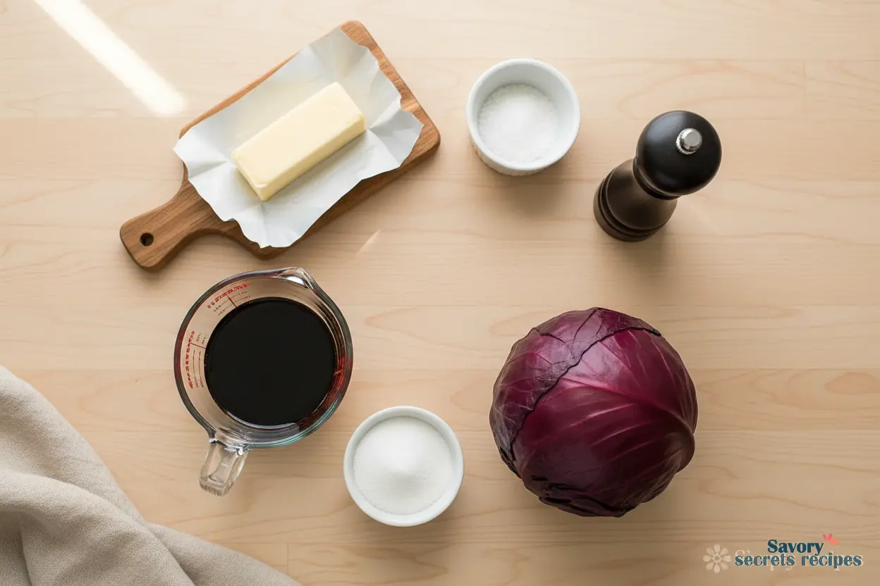 authentic german red cabbage recipe ingredients