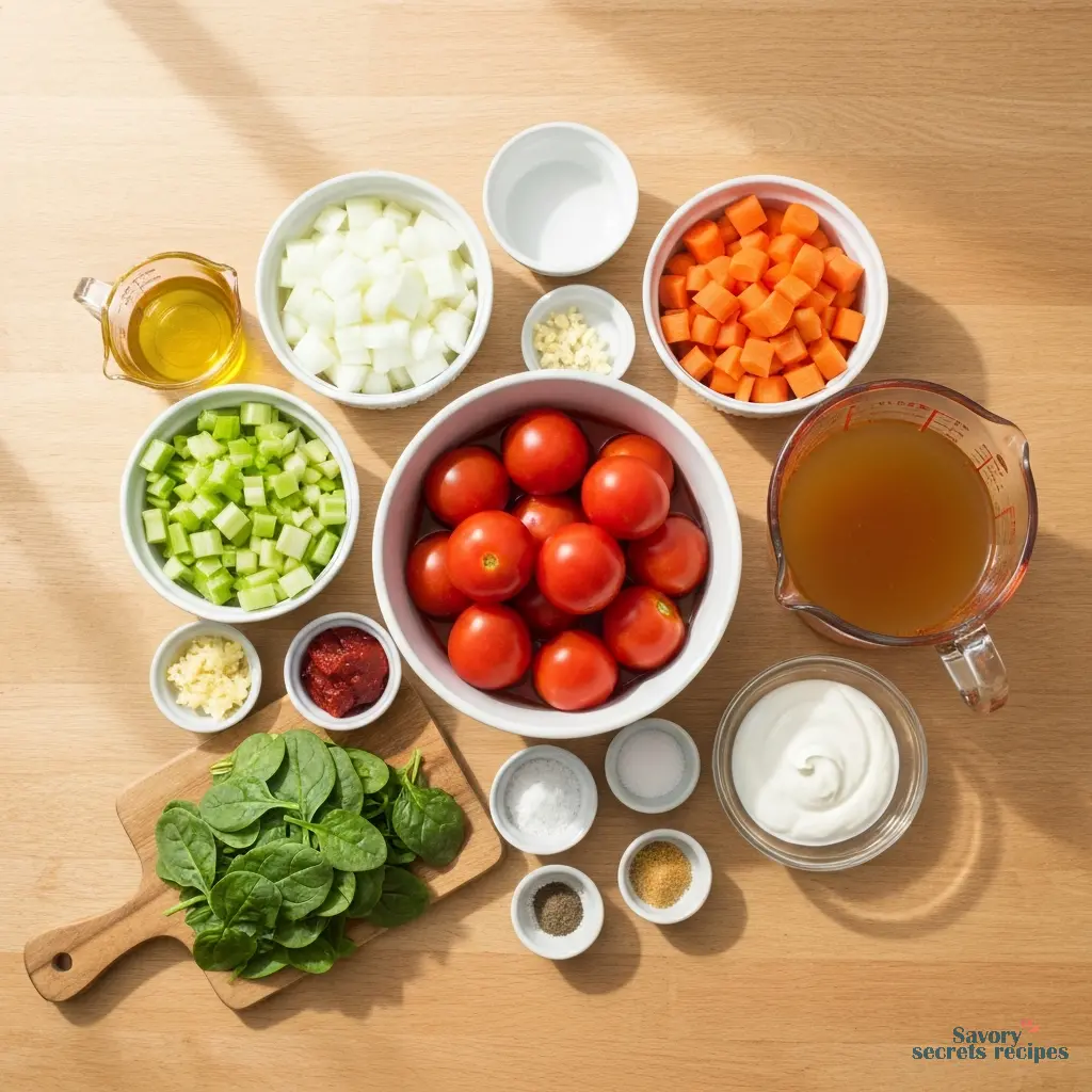 healthy cream of tomato soup ingredients