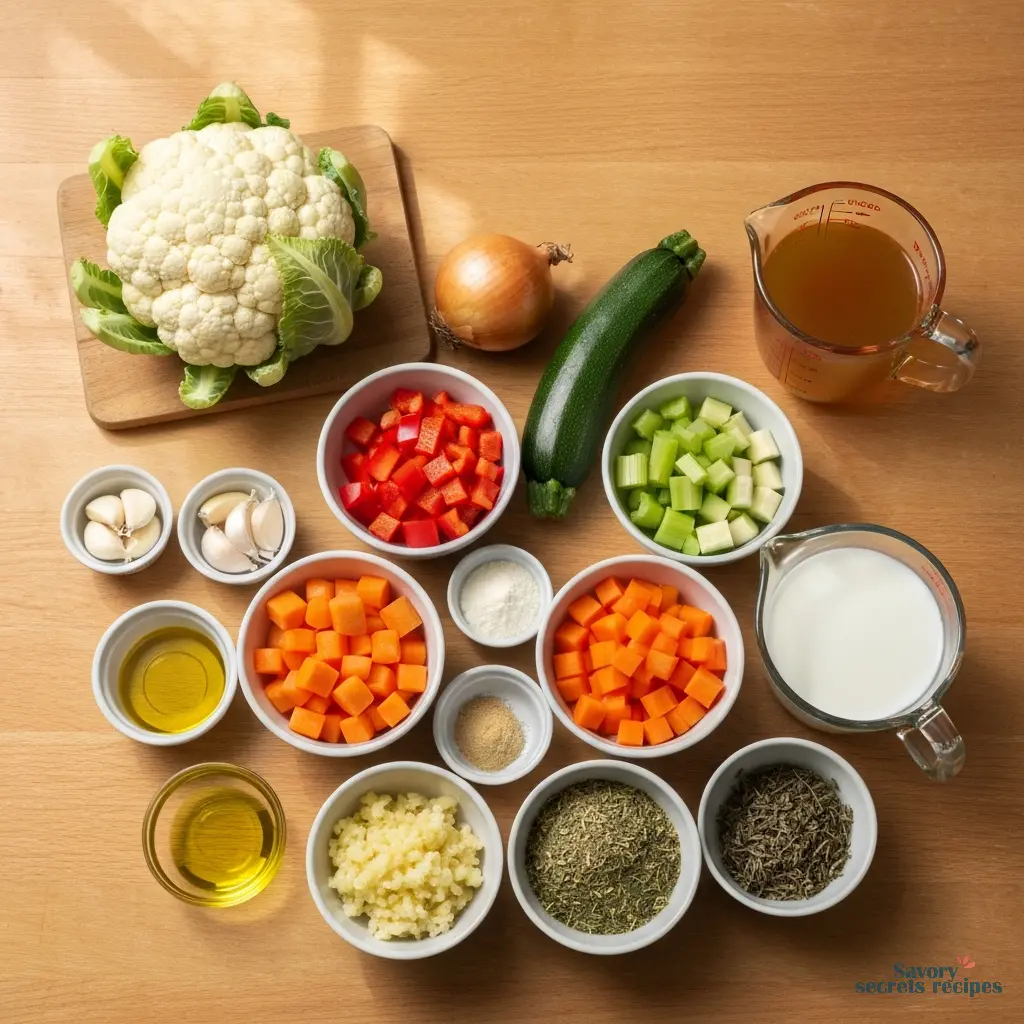 best low cal soups ingredients