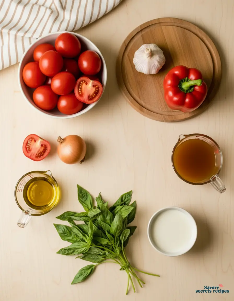 low calorie tomato soup ingredients