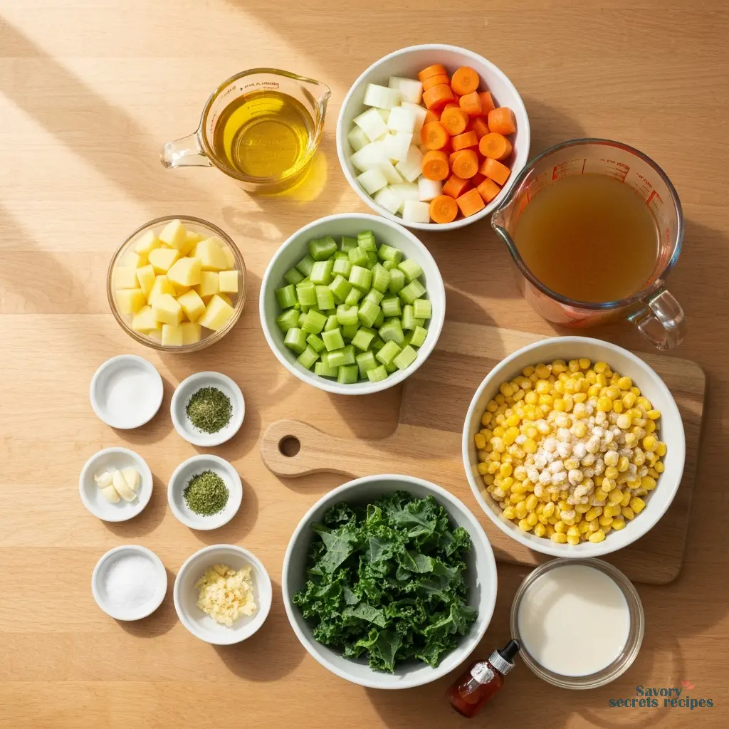 dairy free potato soup recipe ingredients