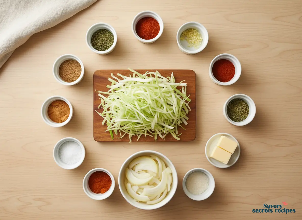 spiced cabbage recipe ingredients