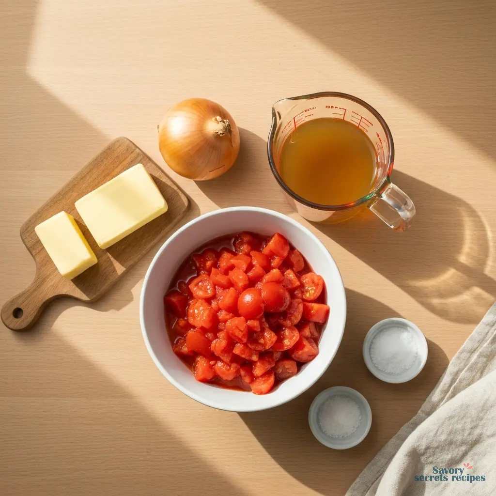 how to make tomato soup with canned diced tomatoes ingredients