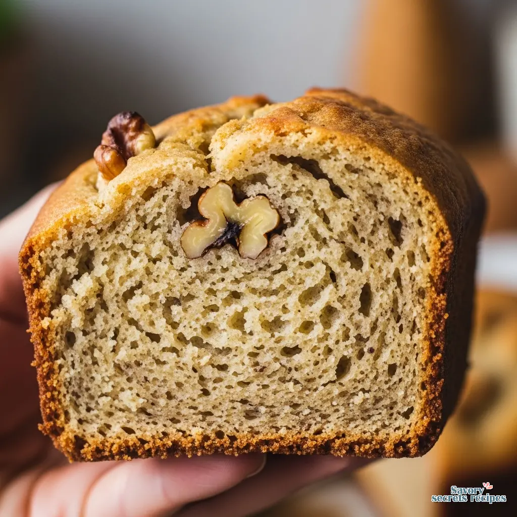 2 banana bread recipe easy close up