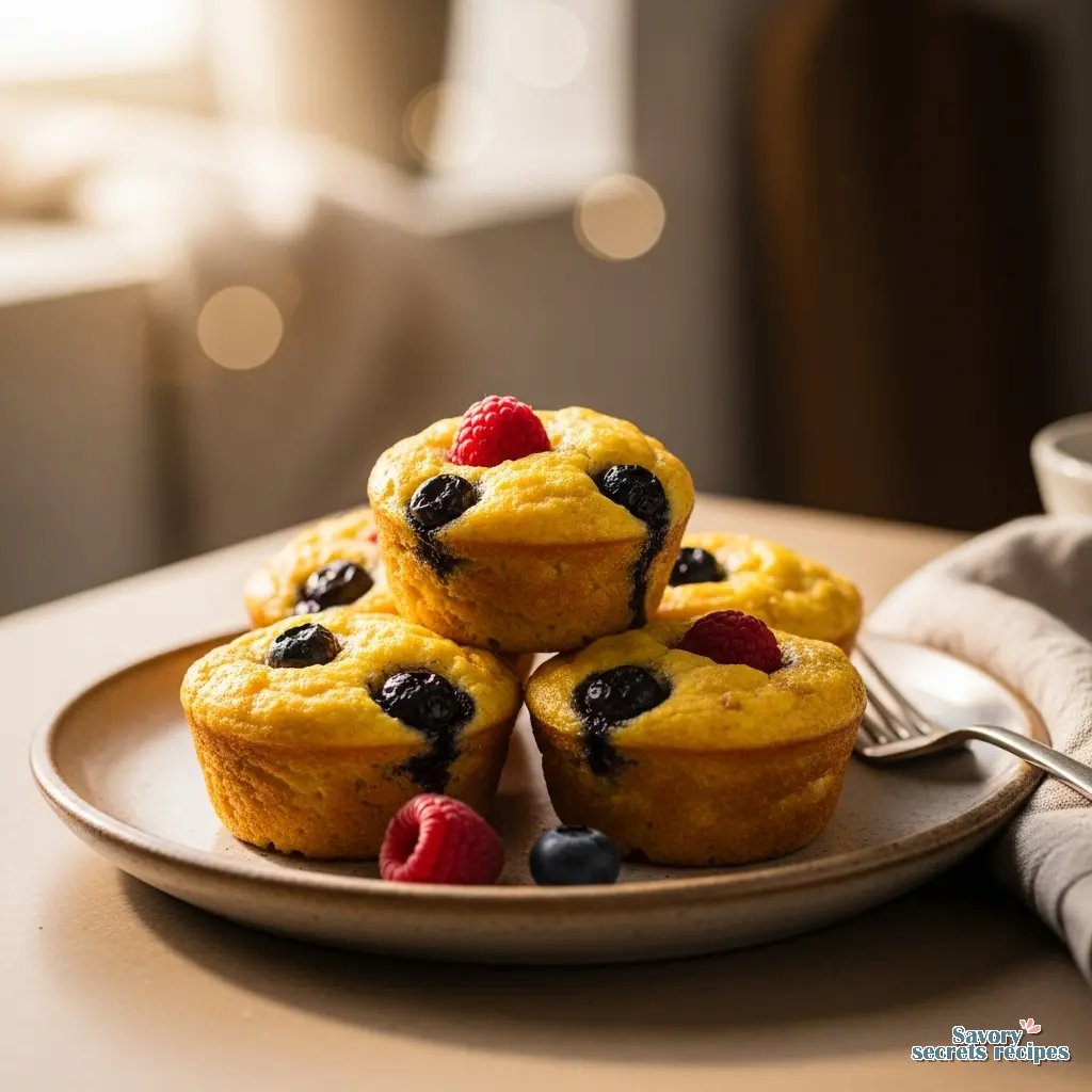 3 ingredient banana egg muffins final presentation