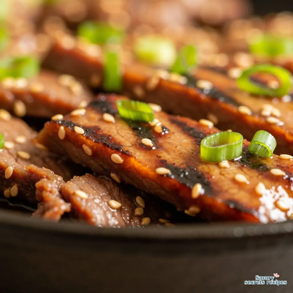 authentic bulgogi sauce recipe close up