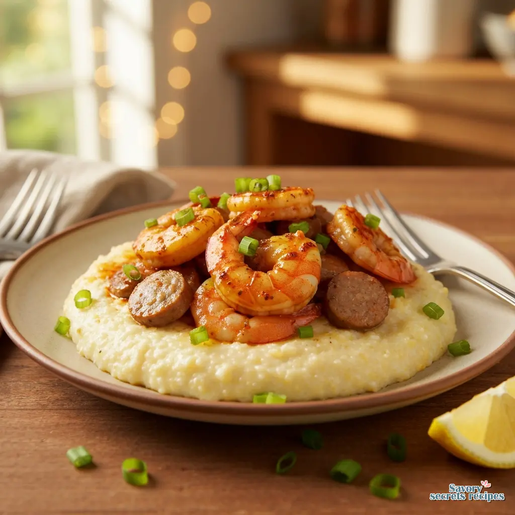 best cajun shrimp and grits recipe final presentation