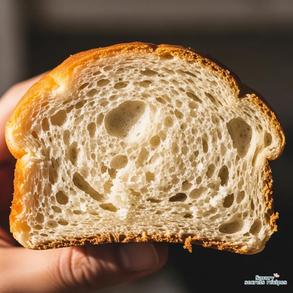 bread flour muffins close up
