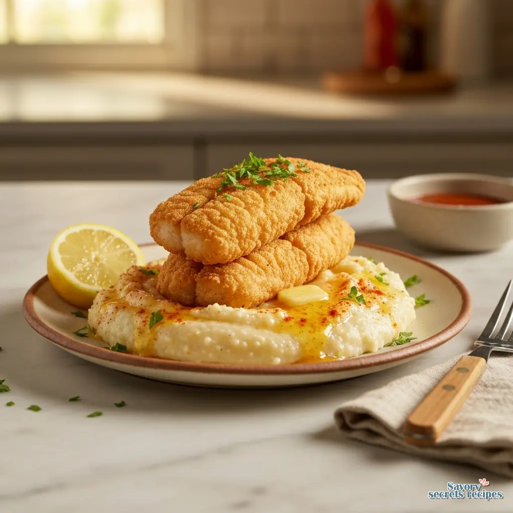 fried fish and grits final presentation