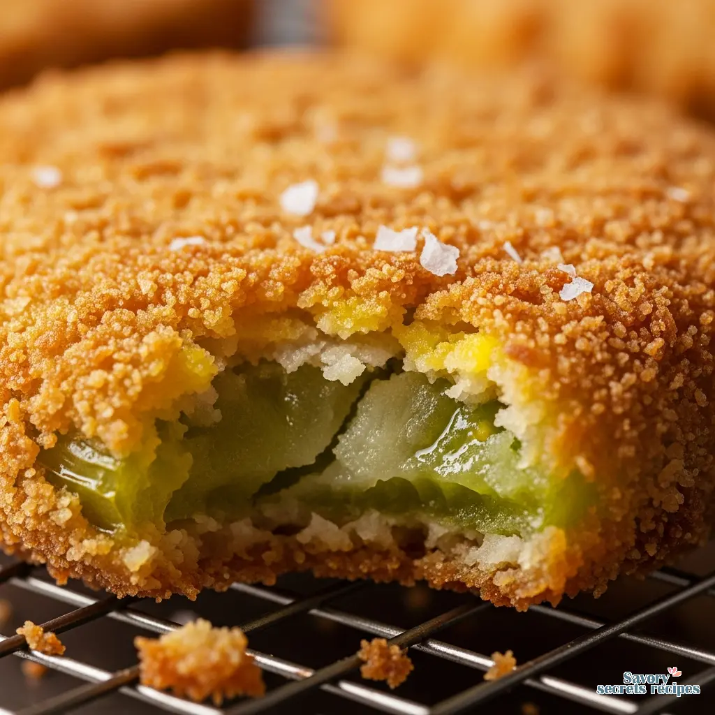 fried green tomatoes book recipe close up