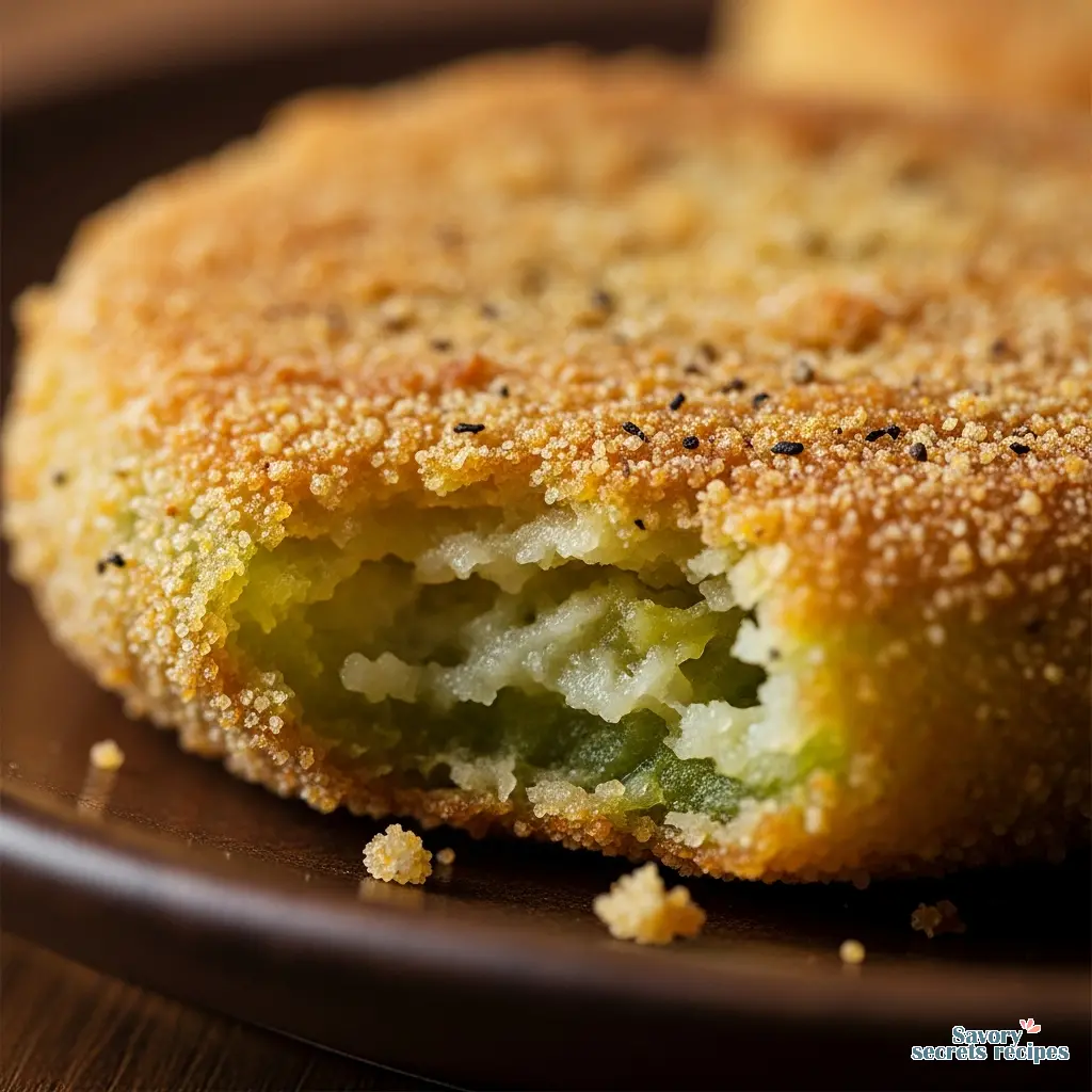 best fried green tomatoes close up