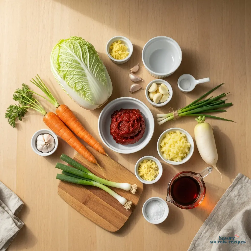 go chu jang kimchi ingredients