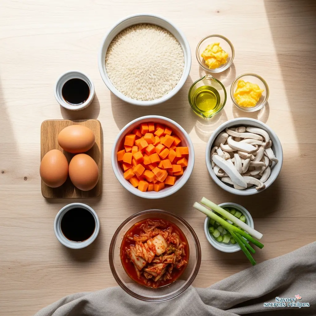 healthy kimchi dishes ingredients