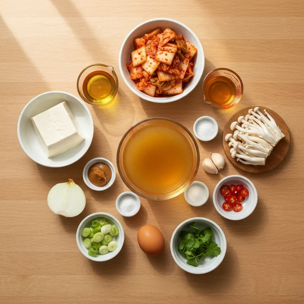 kimchi soondubu recipe ingredients
