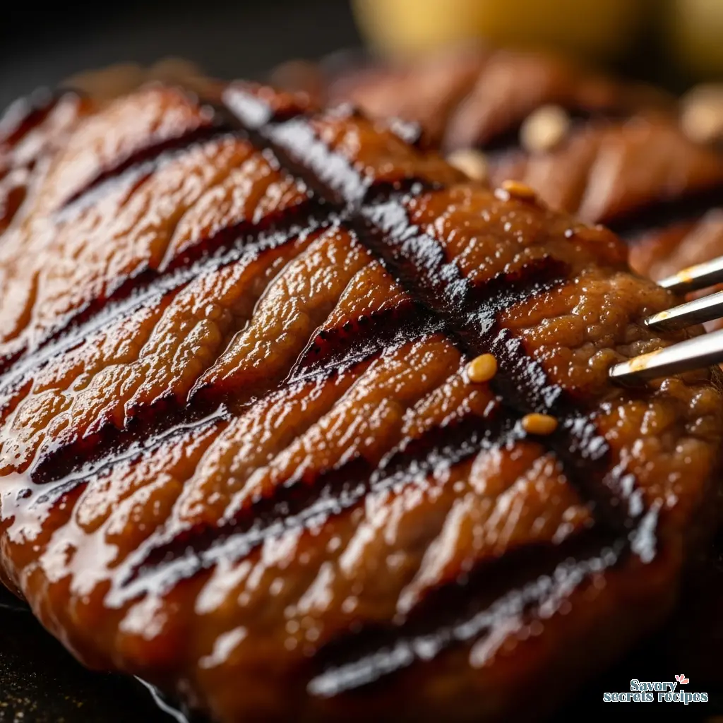 beef bulgogi close up