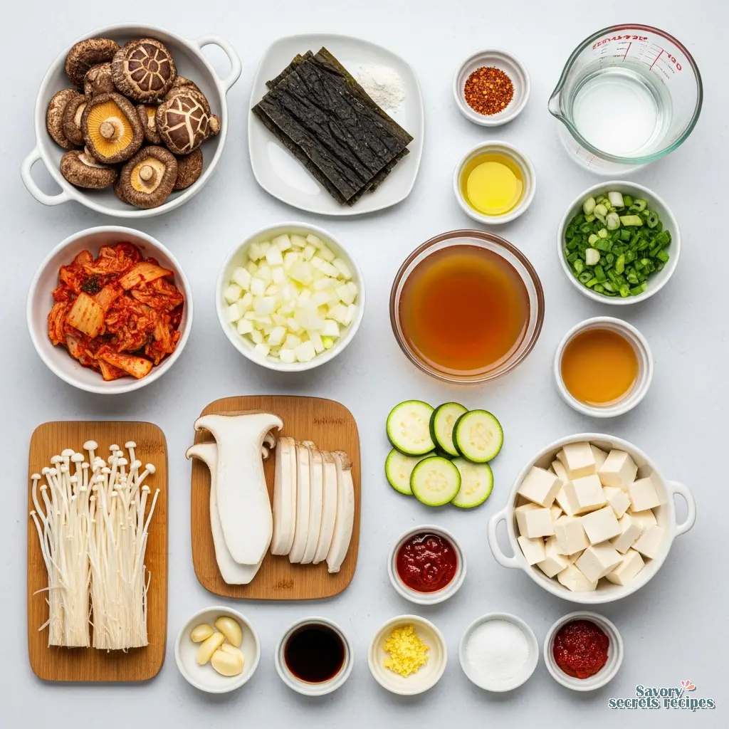 gochujang tofu soup ingredients