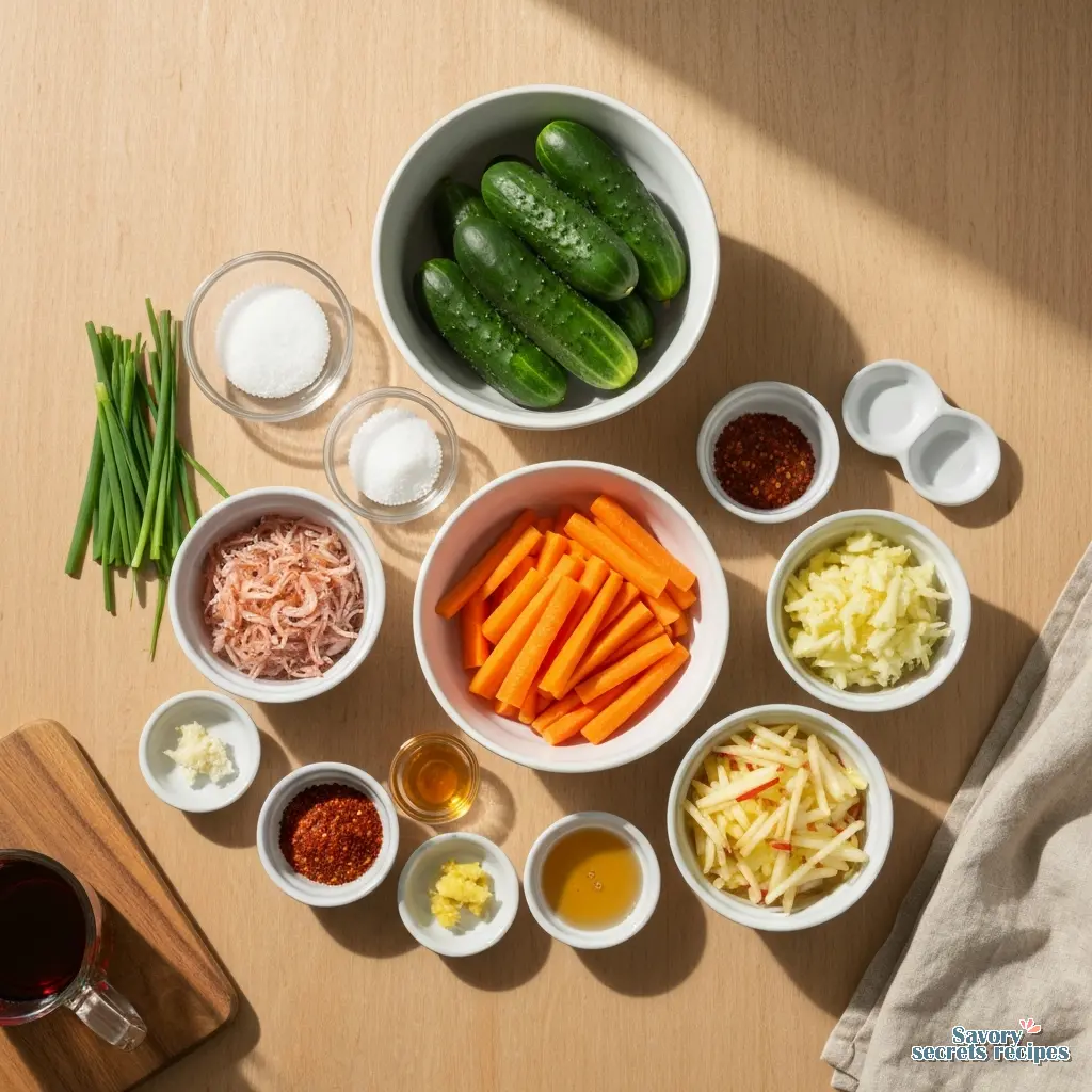 best cucumber kimchi recipe ingredients