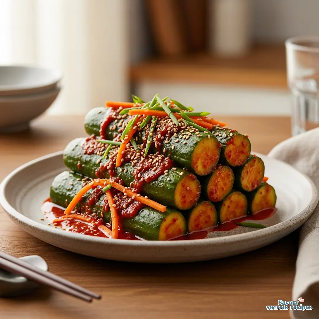 best cucumber kimchi recipe final presentation