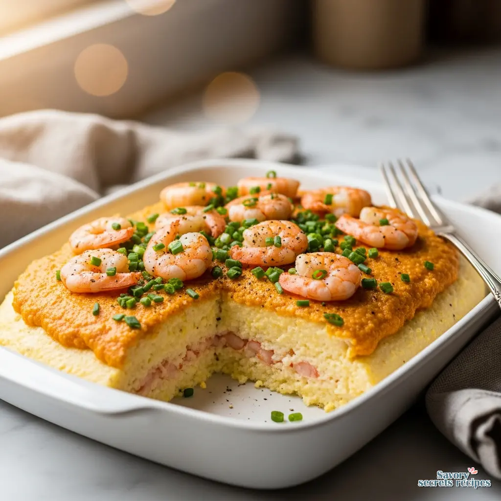 shrimp and grits dressing final presentation