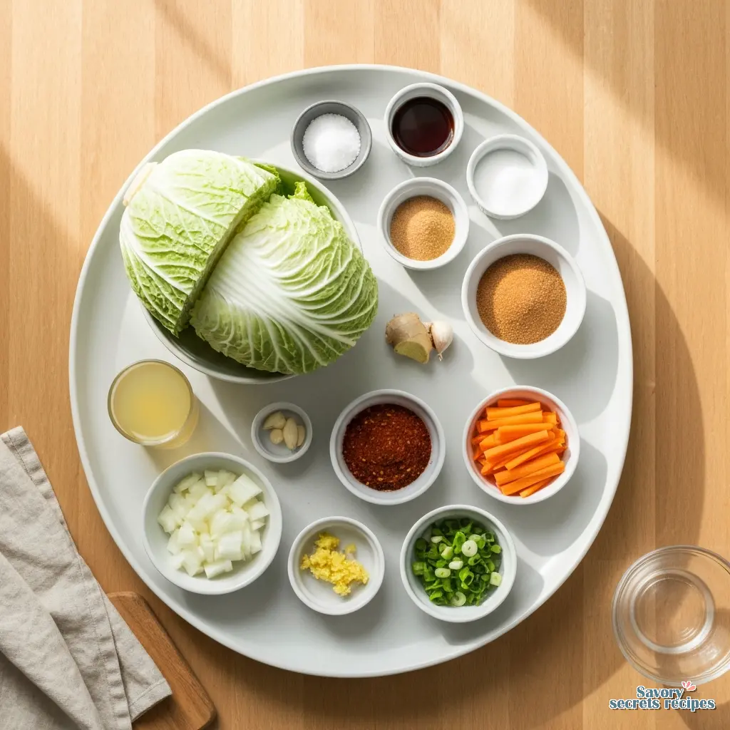 best vegan kimchi ingredients