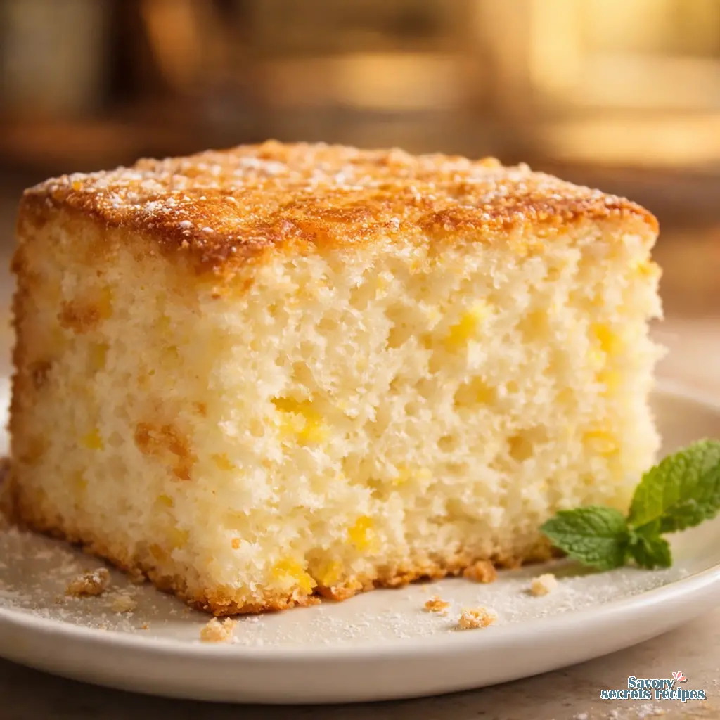 Best Simple 2 Ingredient Pineapple Angel Food Cake
