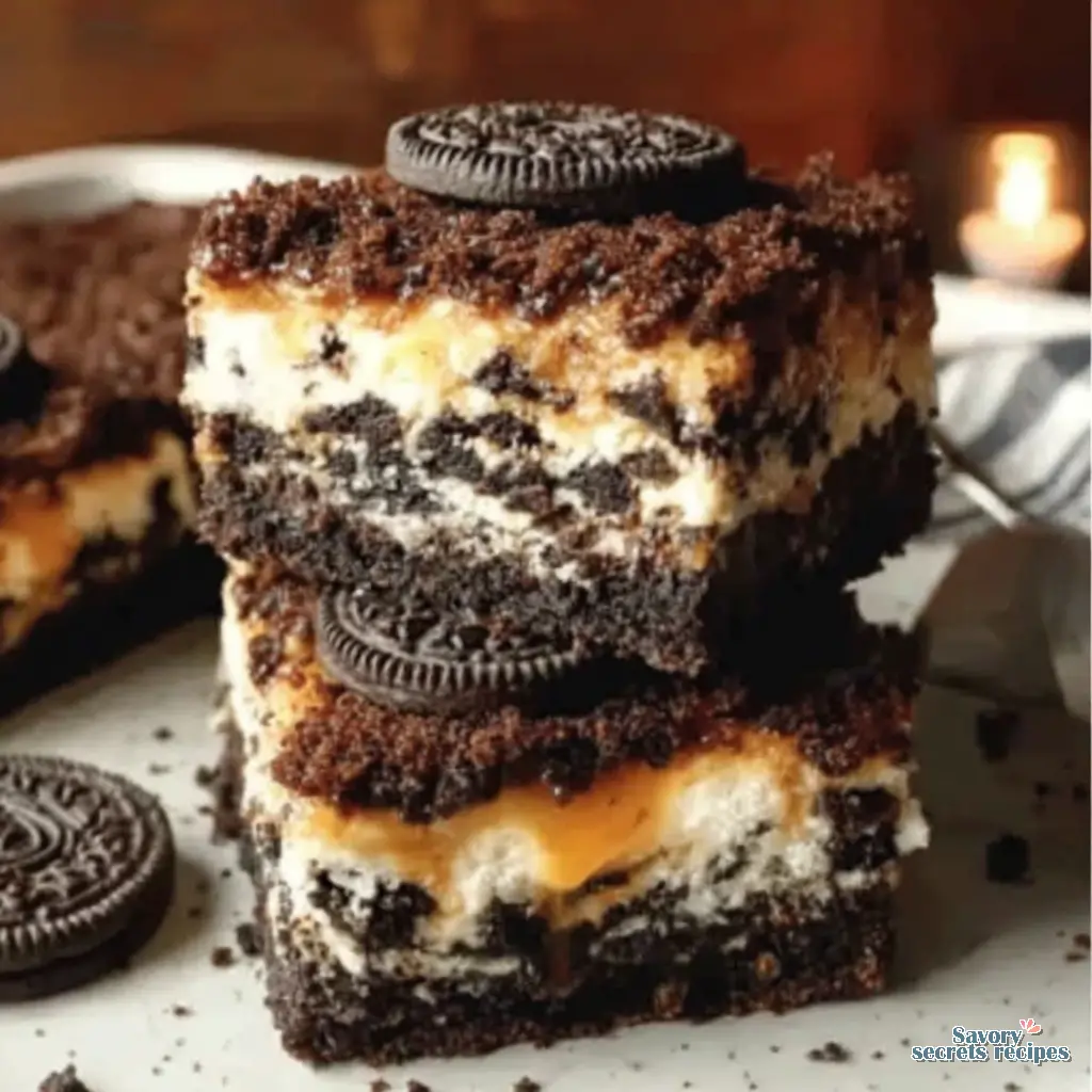 3 ingredient oreo dump cake final presentation