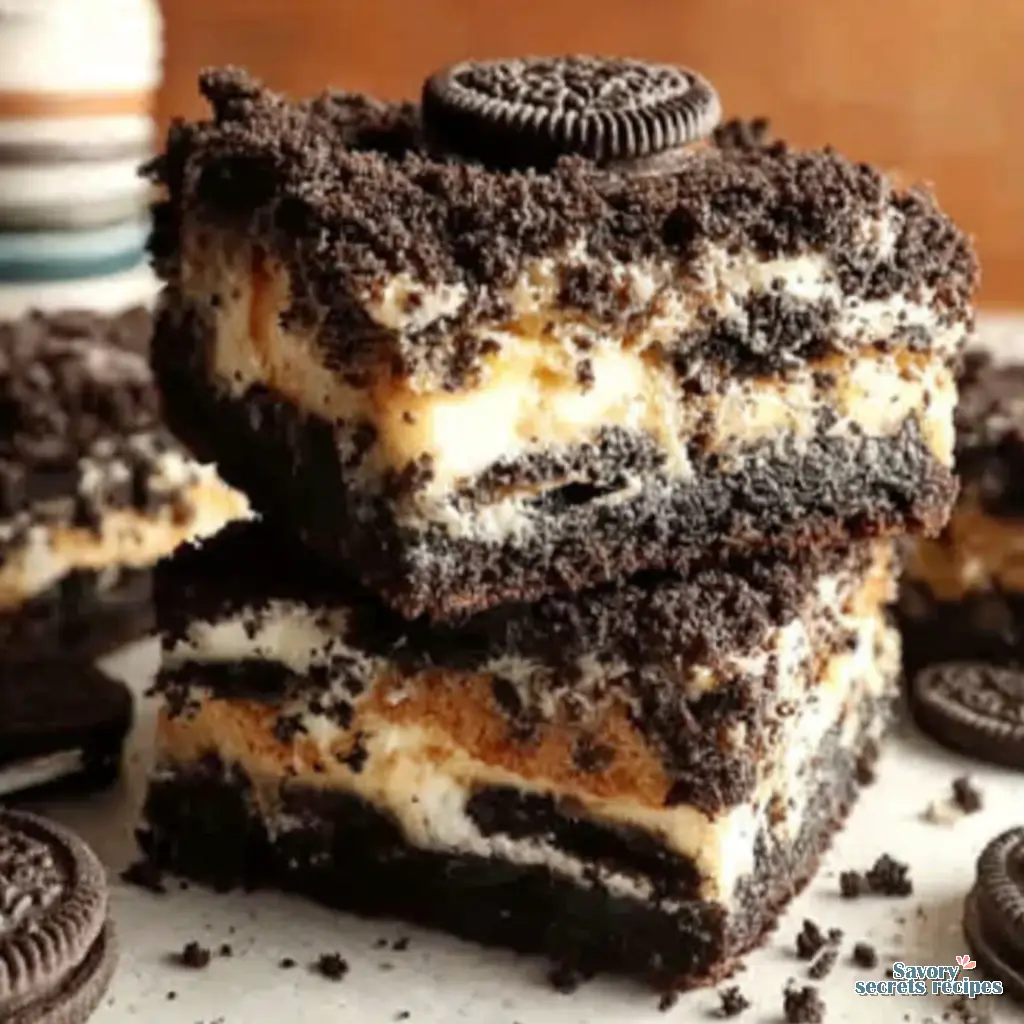 3 ingredient oreo dump cake - variation 4