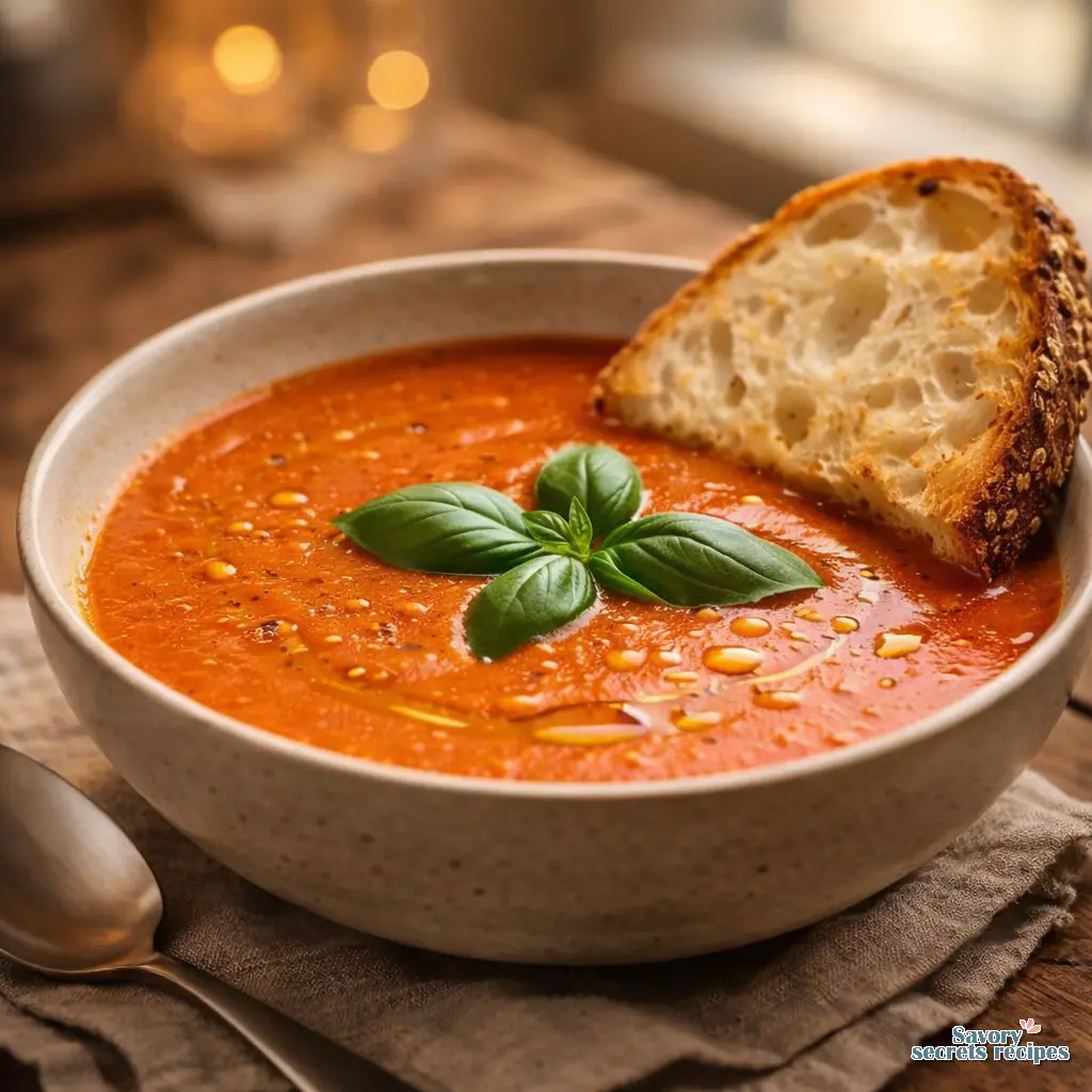 3 ingredient tomato soup recipe final presentation