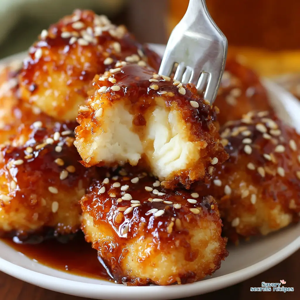 5 ingredient honey garlic chicken air fryer - variation 4