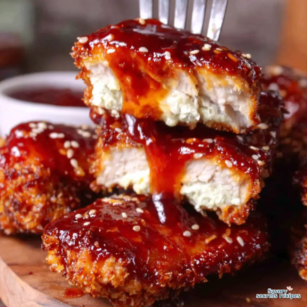 5 ingredient honey garlic chicken wings close up