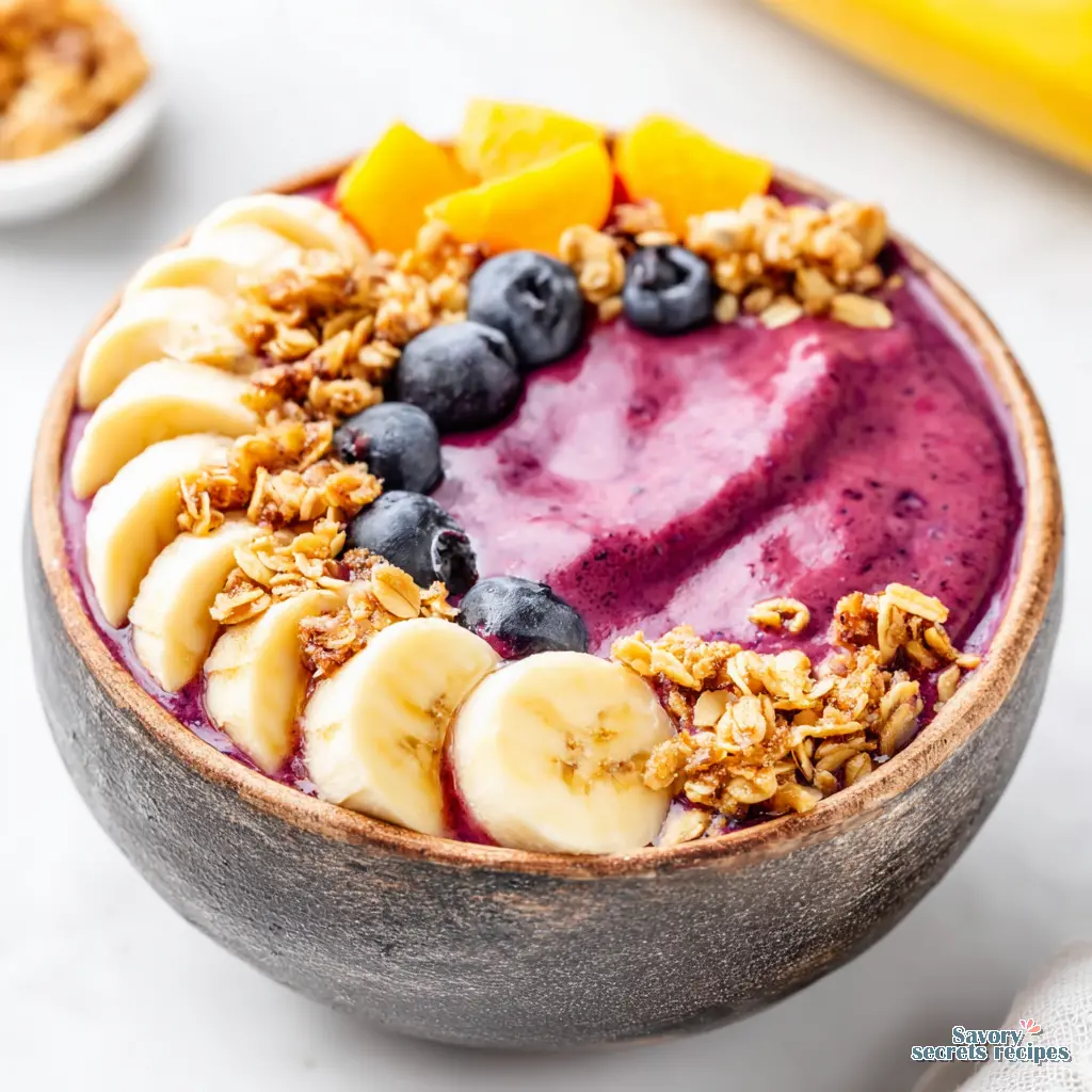 acai berry bowl at home - variation 4