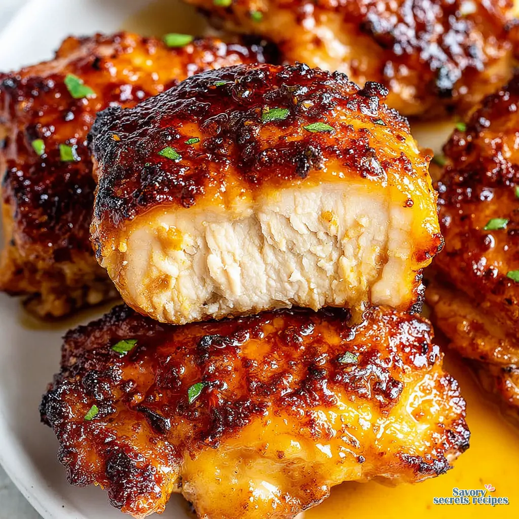 air fryer chicken thighs boneless skinless final presentation