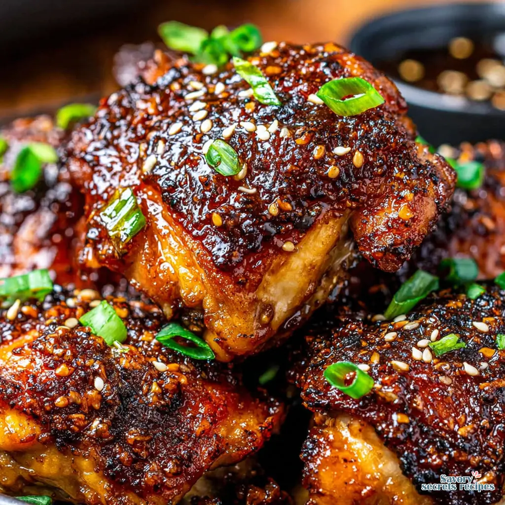 air fryer chicken thighs korean final presentation