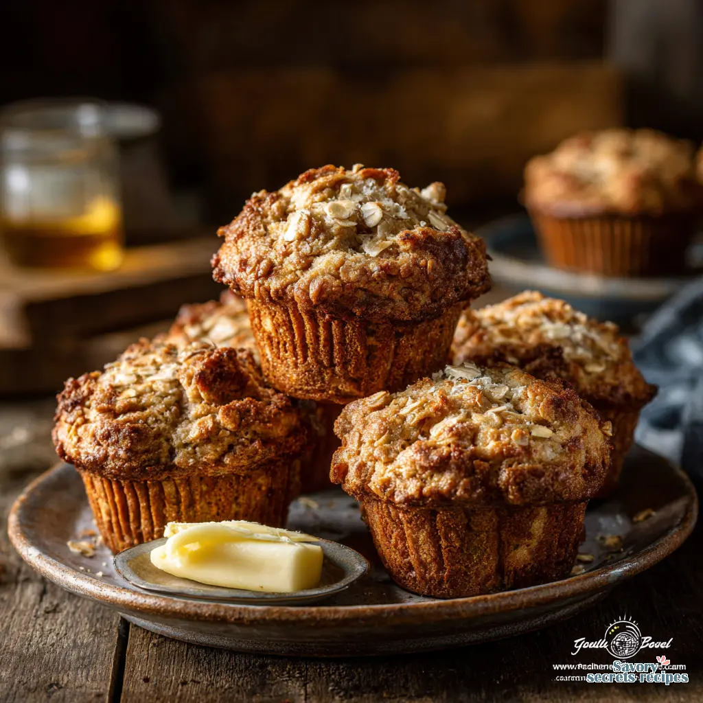 apple banana oatmeal muffins final presentation