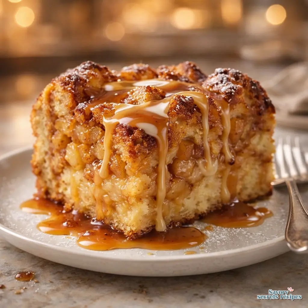 apple cinnamon bread pudding recipe final presentation