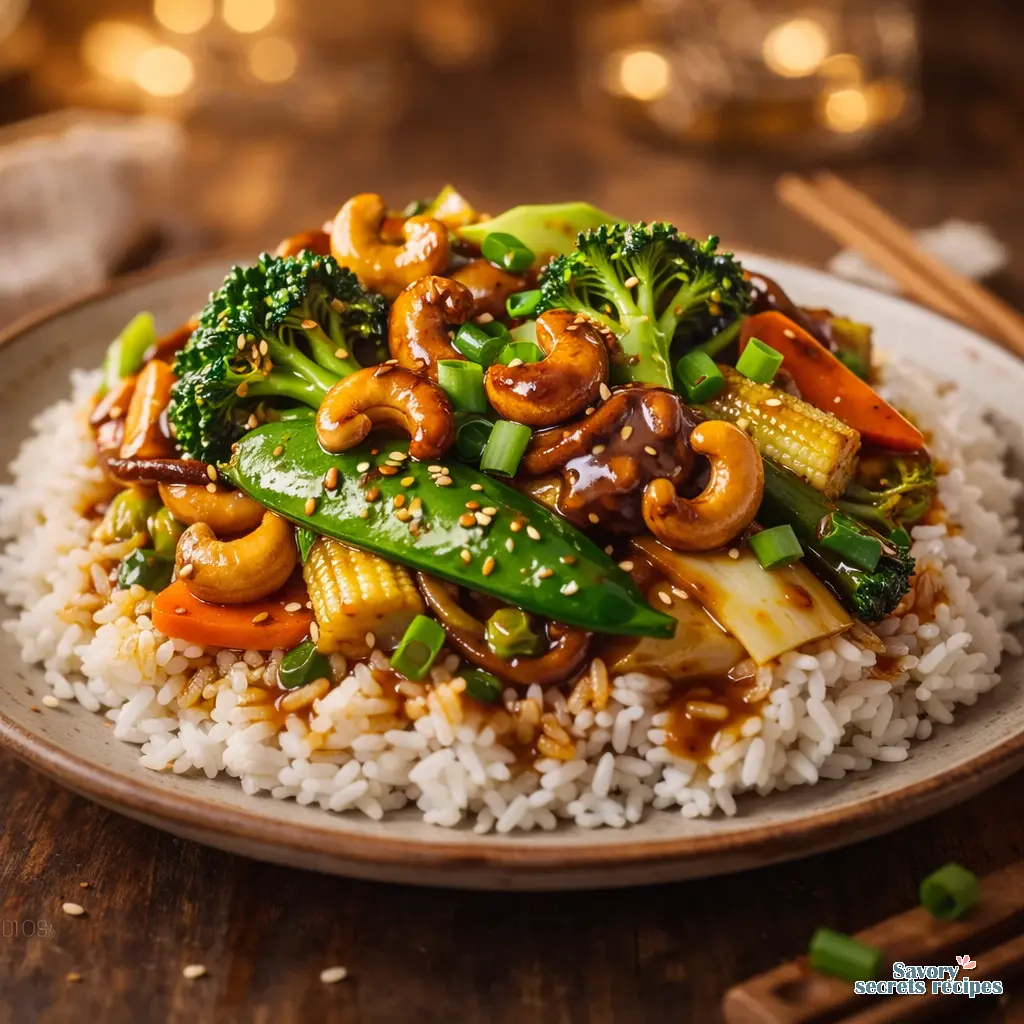 asian vegetable stir fry final presentation