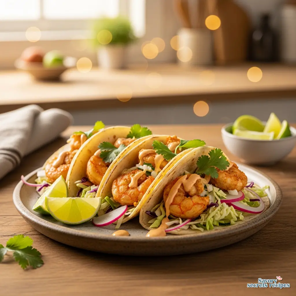baja shrimp tacos final presentation