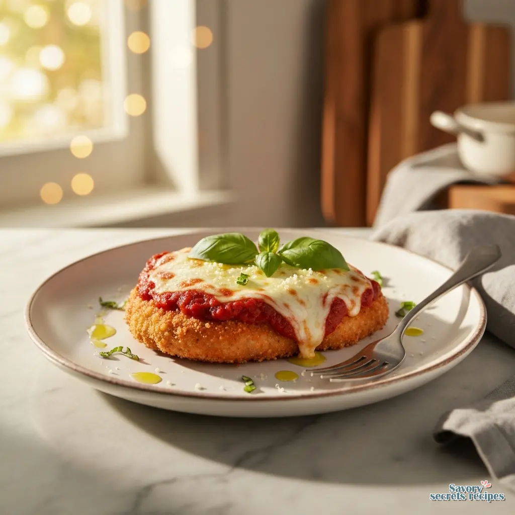 baked chicken parmesan final presentation
